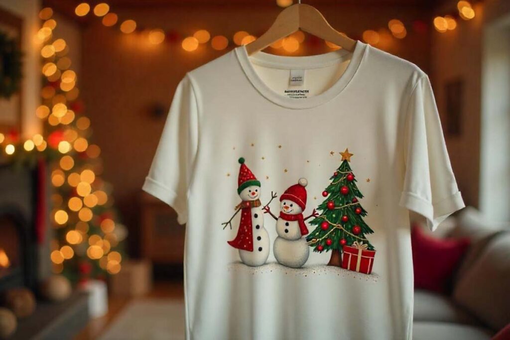 Unique Christmas Transfers for Custom Holiday Apparel